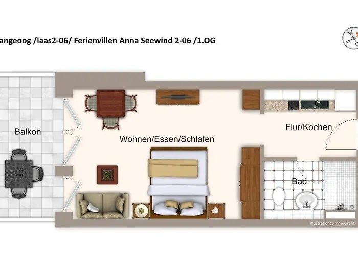 公寓 Apartmentvilla Anna Apartmentvilla Anna 2-06